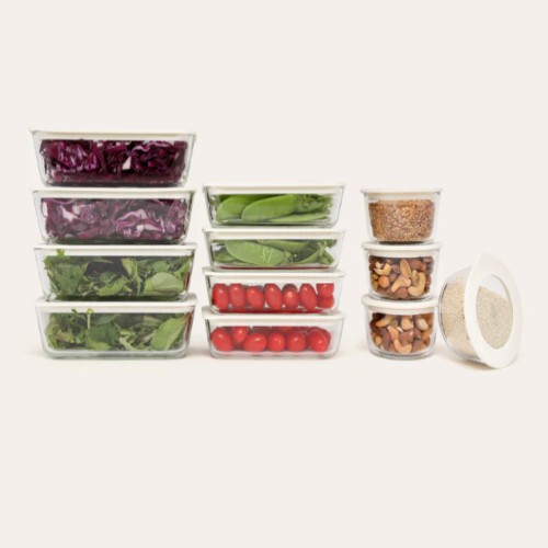 Seed & Sprout Meal Prep Containers Rectangle | 12pk
